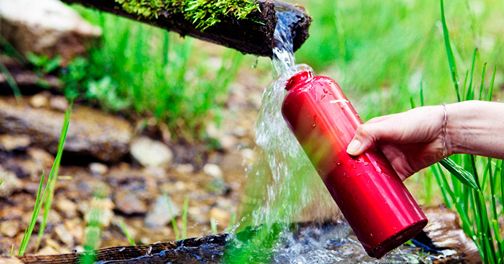 how to fill a flask without a funnel